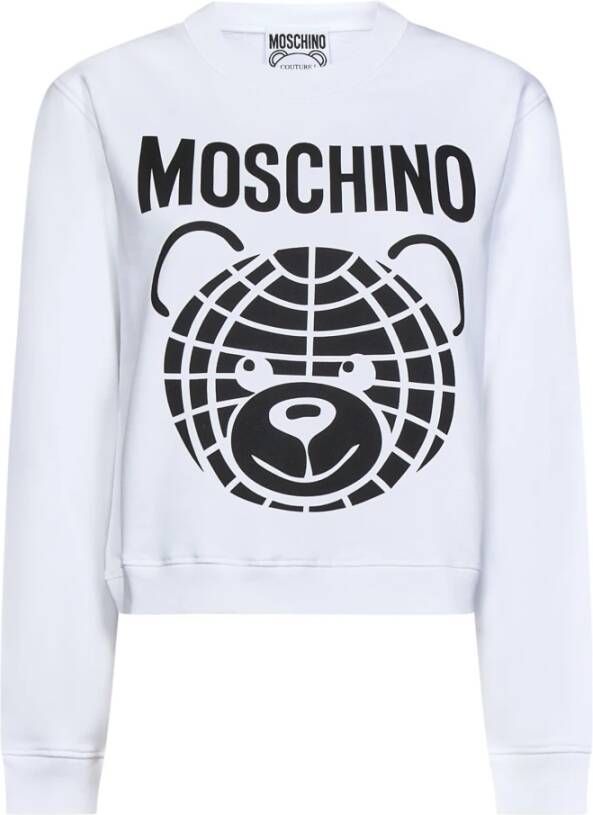 Moschino Sweatshirt Wit Dames
