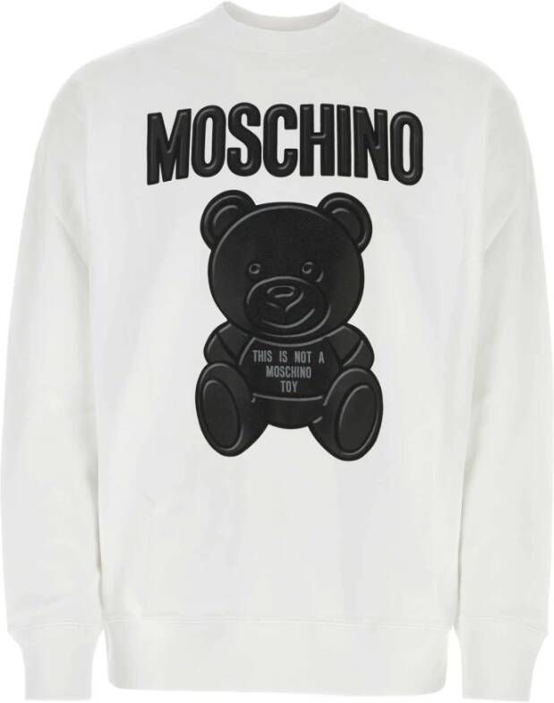 Moschino Grijze Katoenen Sweatshirt met Teddy Print Gray Heren