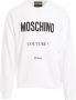 Moschino Witte Sweatshirt met Logo Print White Heren - Thumbnail 2