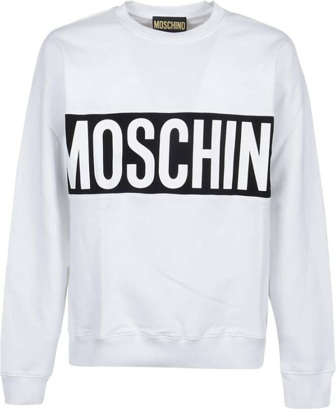 Moschino Sweatshirt Wit Heren
