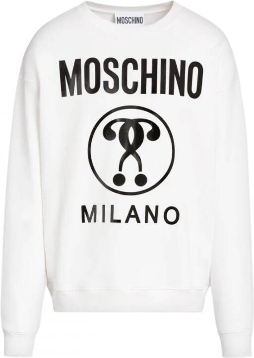Moschino Gebreide kleding Wit Heren
