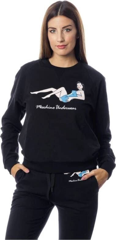 Moschino Sweatshirt Zwart