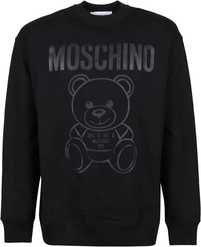 Moschino Sweatshirt Zwart Heren
