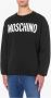 Moschino Zwarte Crewneck Sweatshirt voor Heren met Logo Print Black Heren - Thumbnail 1