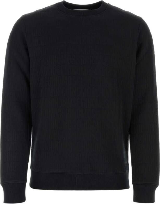 Moschino Zwarte Upgrade Sweatshirt Black Heren