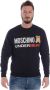 Moschino Trainingsshirt Comfortabel en Stijlvol Black Heren - Thumbnail 1