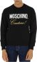 Moschino Trainingsshirt Comfortabele en Stijlvolle Sweatshirt Black Heren - Thumbnail 1