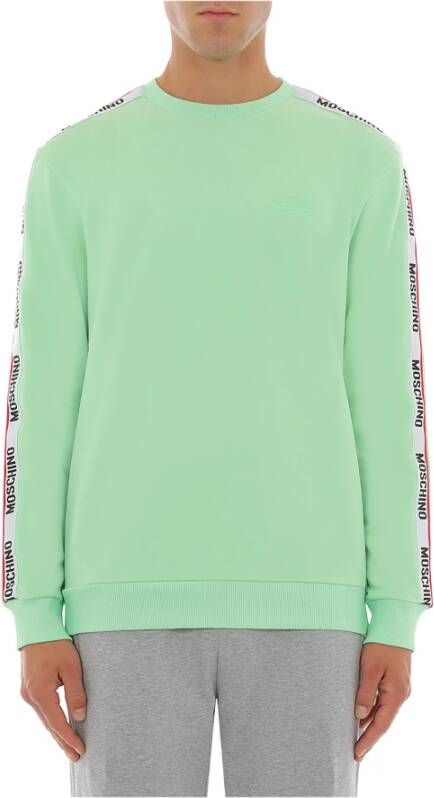 Moschino Heren Sweatshirt Lente Zomer Collectie A1781-4409 Green Heren