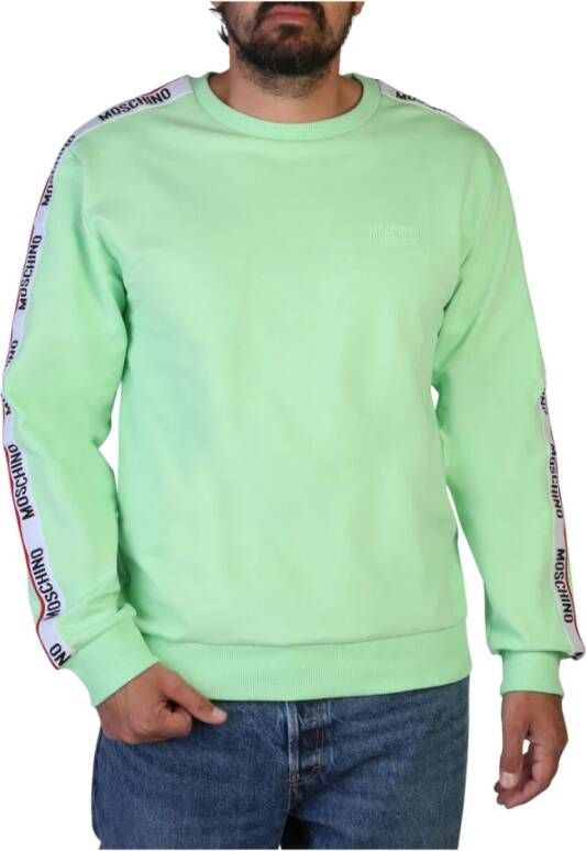 Moschino Heren Sweatshirt Lente Zomer Collectie A1781-4409 Green Heren