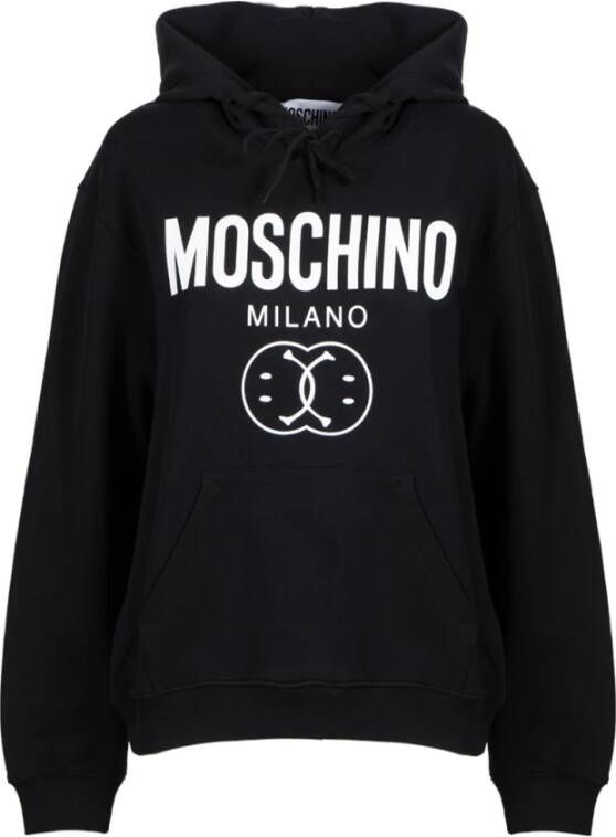 Moschino Sweatshirts Hoodies Zwart Dames