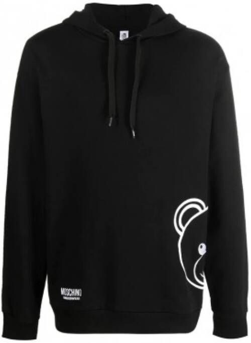 Moschino Sweatshirts Hoodies Zwart Heren