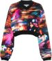 Moschino Hoodie zonder capuchon Multicolor Dames - Thumbnail 3