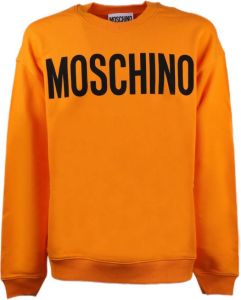 Moschino Sweatshirts Oranje Heren
