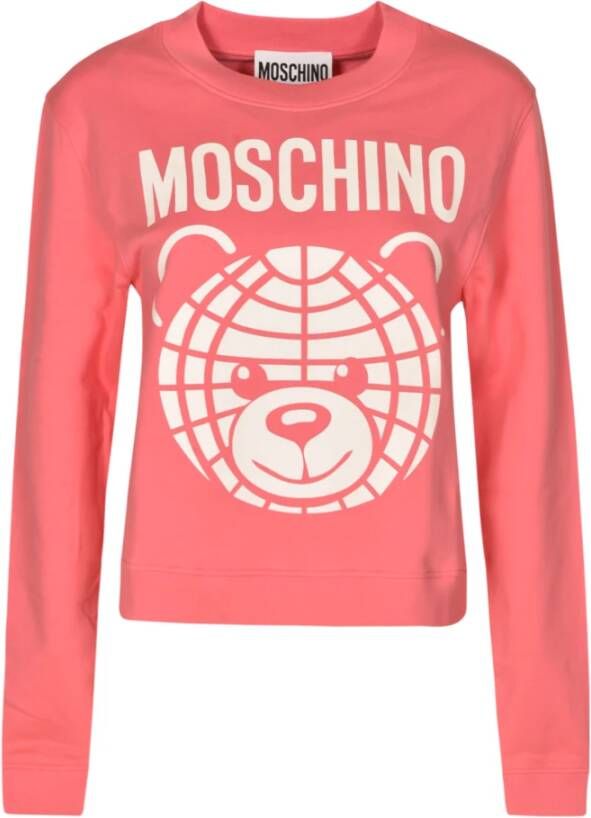 Moschino Comfortabele Chic Sweatshirt Pink Dames