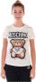 Moschino Witte Katoenen Dames T-Shirt V07055540Bianco White Dames - Thumbnail 1