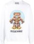 Moschino Witte Teddy Bear Robot Trainingsshirt White Heren - Thumbnail 2