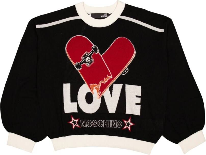 Moschino Sweatshirts Zwart Dames
