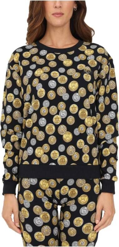 Moschino Sweatshirt met ronde hals Multicolor Dames