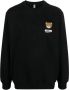 Moschino Gezellig Teddy Bear Sweatshirt Black Heren - Thumbnail 1