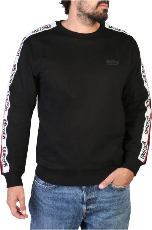 Moschino Heren Lente Zomer Collectie Sweatshirt A1781-4409 Black Heren