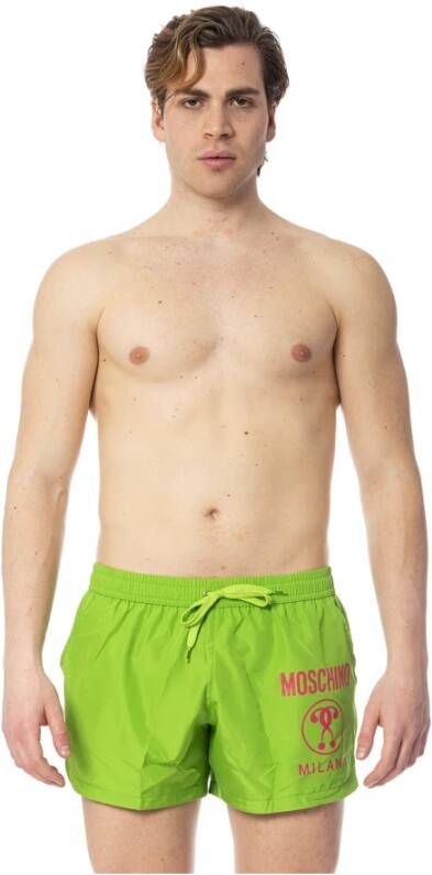 Moschino Groene Zee Kleding Badpak Green Heren