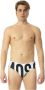 Love Moschino Mannen Bikini Onderkant met NorHeren Taille Sea Kleding White Heren - Thumbnail 1