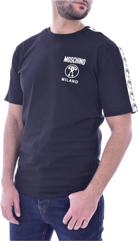 Moschino T-Shirt Blauw Heren