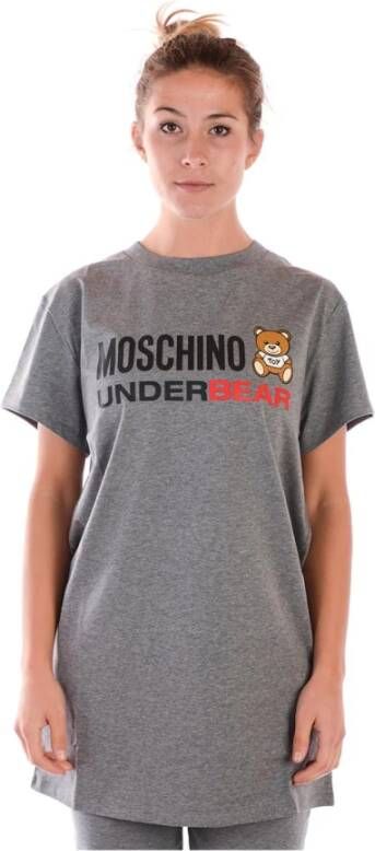Moschino T-shirt Grijs Dames