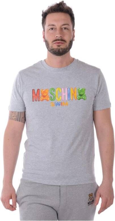 Moschino Essentiële Heren T-Shirt Gray Heren