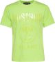 Moschino Slim Fit Ronde Hals T-Shirt Green Heren - Thumbnail 1