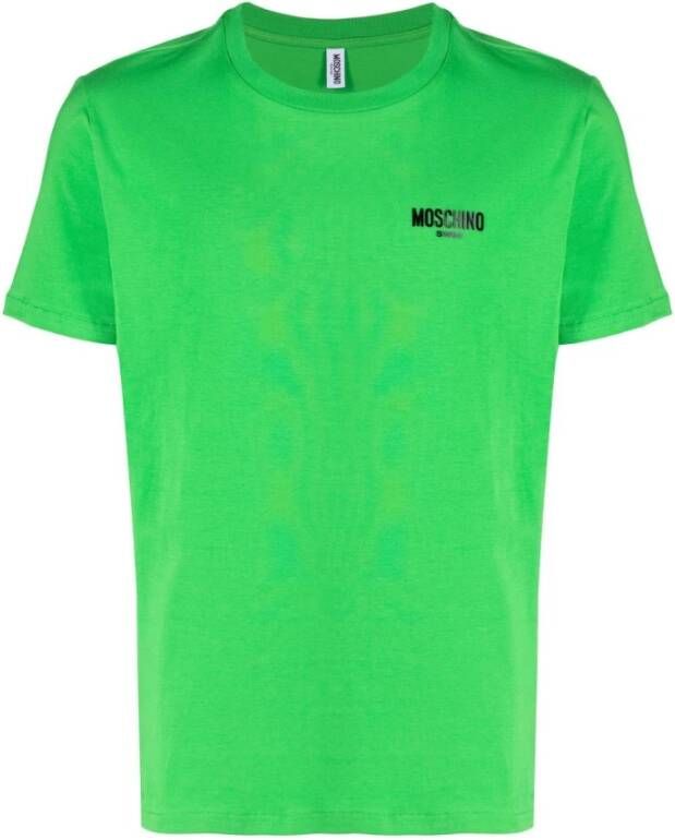 Moschino T-Shirts Groen Heren