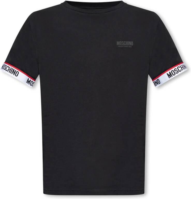 Love Moschino Zwart T-shirt en Polo Set Black Heren