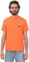 Moschino Heren Lente Zomer Logo Print T-Shirt Orange Heren - Thumbnail 4