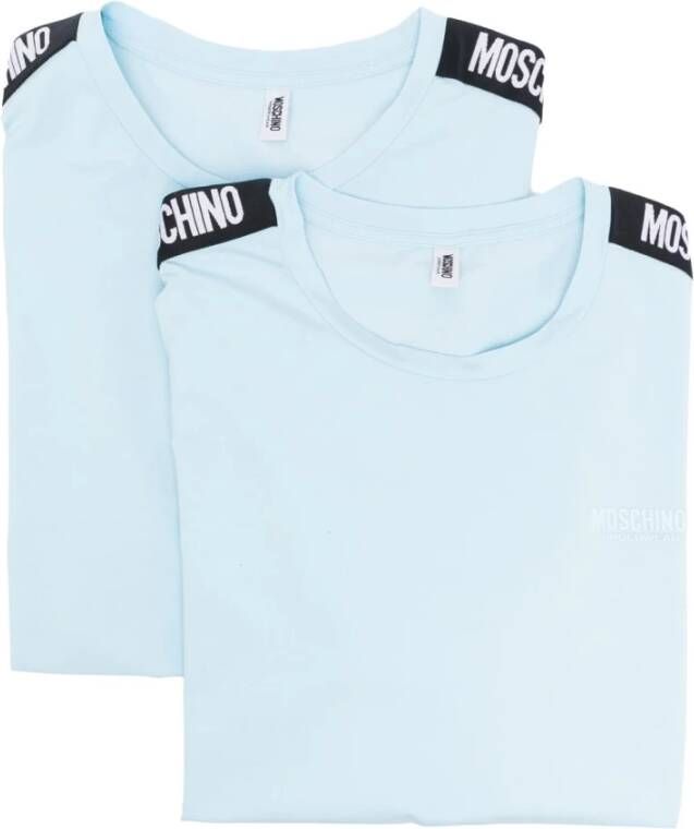 Moschino T-shirt set Blauw Heren