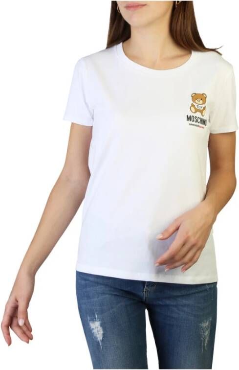 Moschino Women's T-shirt Wit Dames