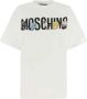 Moschino Stijlvolle en Comfortabele T-Shirt Collectie White Dames - Thumbnail 1