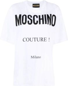Moschino T-Shirt Wit Dames