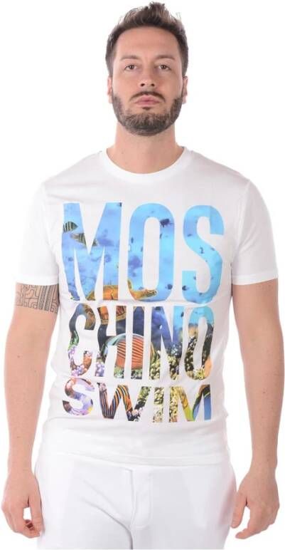Moschino Upgrade je casual garderobe met deze stijlvolle heren T-shirt White Heren