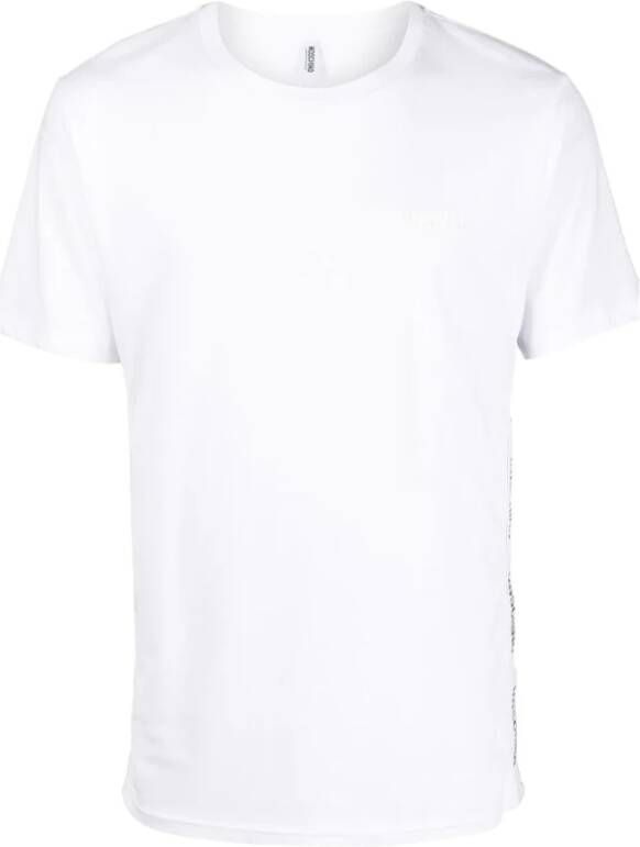 Moschino Stijlvol wit T-shirt met aangepaste pasvorm White Heren