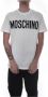Moschino Logo T-shirt zwart Zra0701 7041 1555 Zwart Heren - Thumbnail 14