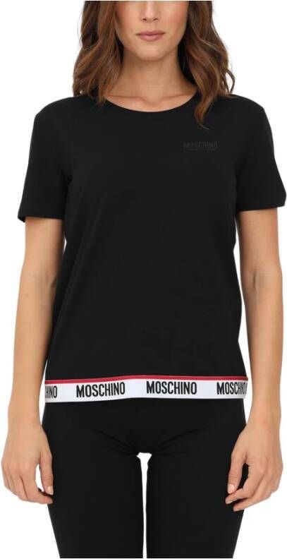 Moschino T-shirt Zwart Dames