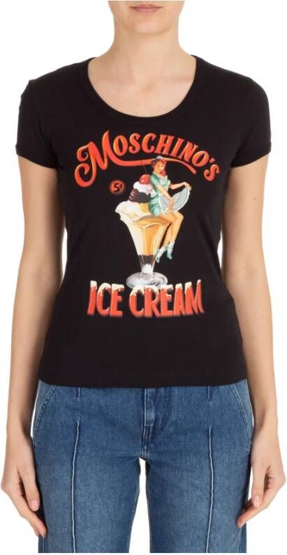 Moschino t-shirt Zwart Dames
