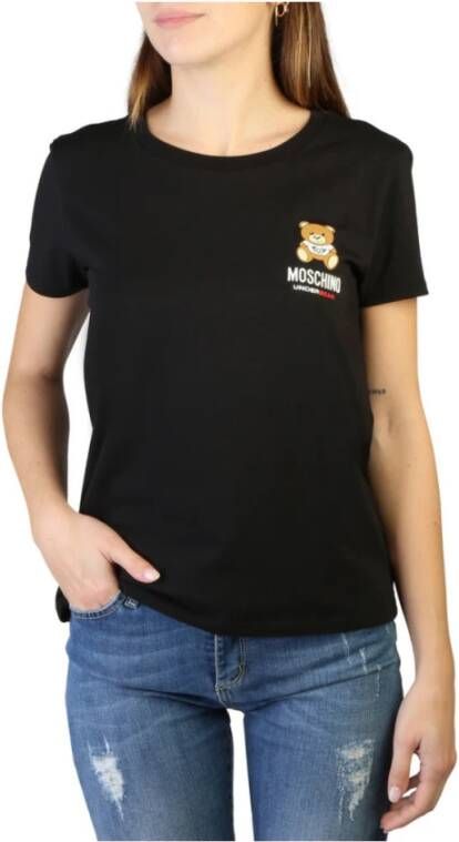 Moschino T-Shirts Zwart