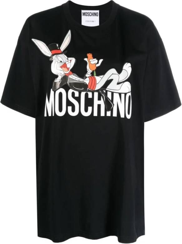 Moschino T-Shirt Zwart Dames