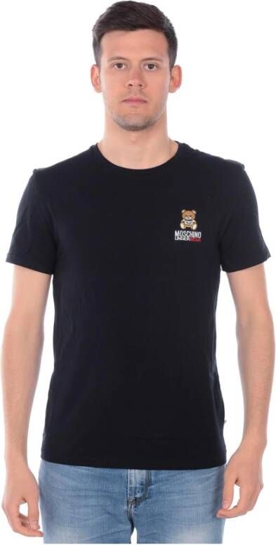 Moschino Stijlvolle Heren T-Shirt Black Heren