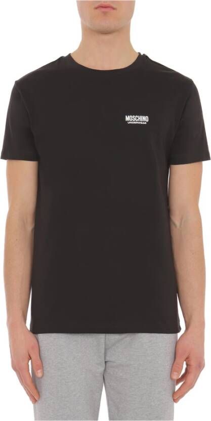 Moschino T-shirt Zwart Heren
