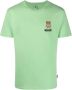 Moschino Logo-Print Katoenen T-Shirt met Teddy Bear Motief Green Heren - Thumbnail 1