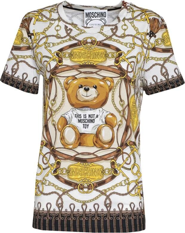 Moschino T-Shirts Meerkleurig Dames