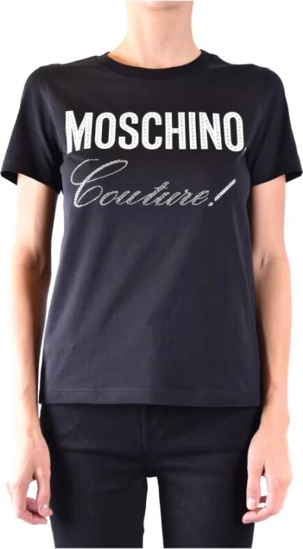 Moschino Trendy Katoenen T-Shirts Collectie Multicolor Dames