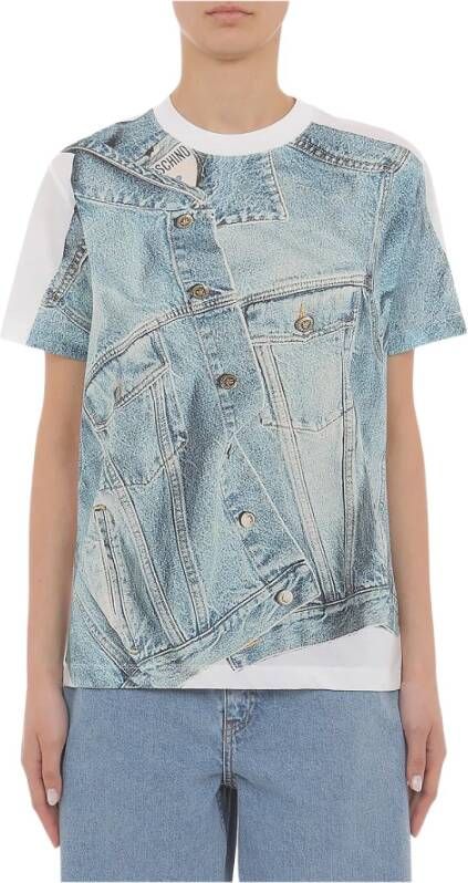 Moschino T-Shirts Meerkleurig Dames